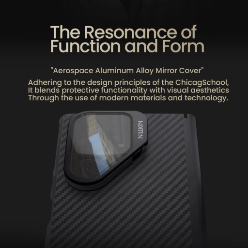 Nillkin CarboProp Aramid Mágneses Tok Samsung Galaxy Z Fold 7 Fekete tok - 6