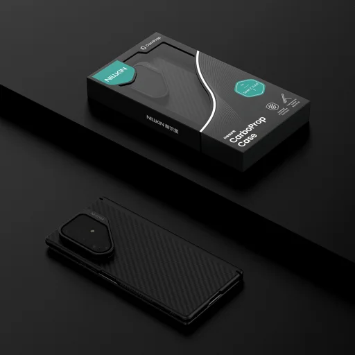 Nillkin CarboProp Aramid Mágneses Tok Samsung Galaxy Z Fold 7 Fekete tok - 10