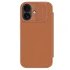 Nillkin Qin Book PRO tok Apple iPhone 17 Brown tok thumbnail