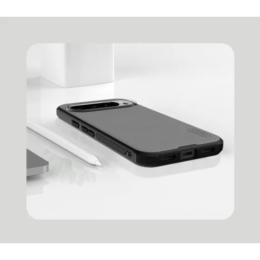 Nillkin Super Frosted PRO hátlap Google Pixel 10 Pro XL-hez Átlátszó Fekete tok - 6