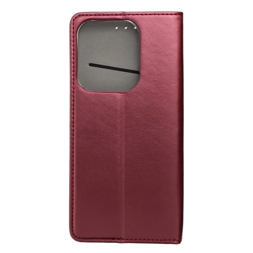 Xiaomi Redmi 15C tok SMART MAGNETO könyvtok bordó - 10