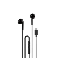 Dudao X3C In-Ear Vezetékes USB-C Fülhallgató 1.2m - Fekete