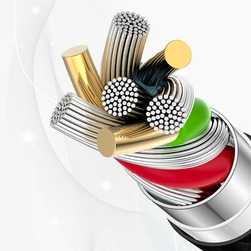 Dudao L9C Max 240W PD USB-C - USB-C Cable 1.2m - White - 7