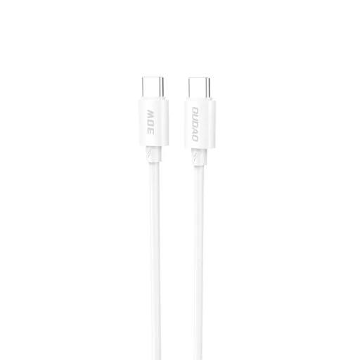 Dudao L4C USB-C / USB-C kábel 30W 1.2m - fehér - 1