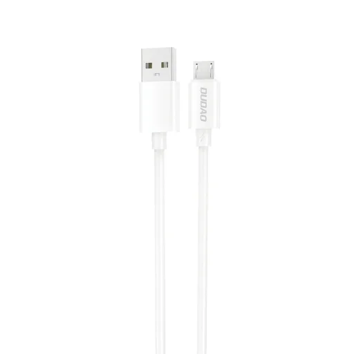 Dudao L4SM USB-A / micro USB kábel 2A 1m - fehér - 1
