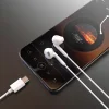 Dudao X3C In-Ear Vezetékes USB-C Fülhallgató 1.2m - Fehér thumbnail
