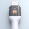 Dudao L9X 30W USB-C - Lightning Kábel 1m - Fehér thumbnail