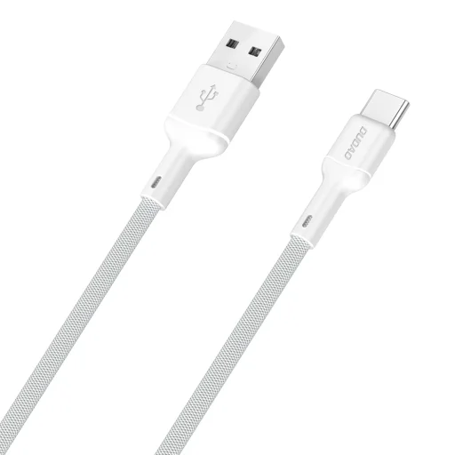 Dudao L9T 5A USB-A - USB-C kábel 1m - Fehér - 1