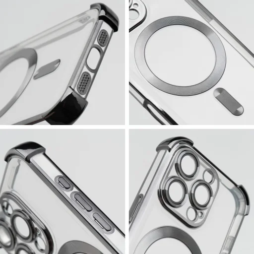 iPhone 17 Pro Max Antishock Electro tok, fekete - 3