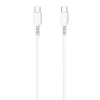 JELLICO KDS-30 USB-C - USB-C PD 60W 1M Fehér kábel thumbnail