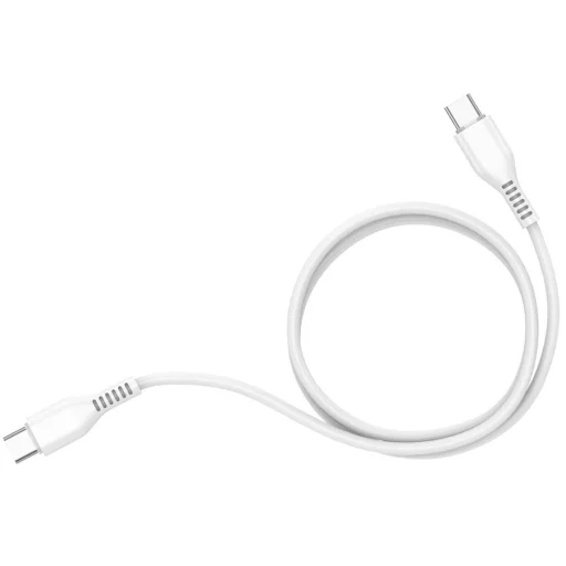 JELLICO KDS-30 USB-C - USB-C PD 60W 1M Fehér kábel - 4