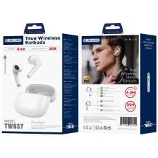 Vezeték nélküli fülhallgató JELLICO TWS37 Fehér