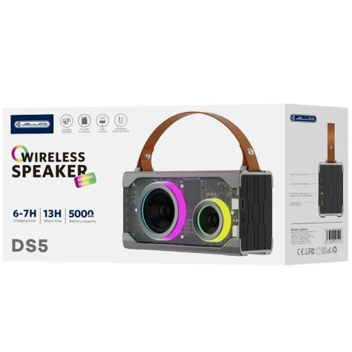 JELLICO DS5 bluetooth hangszóró Szürke - 1