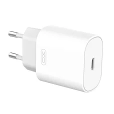 Fali töltő XO DESIGN L91, 25W, 3A, 1 x USB-C, Fehér
