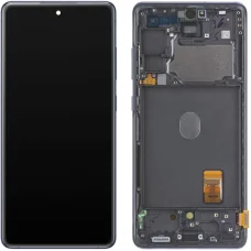 LCD kijelző modul Samsung Galaxy S20 FE 5G G781, sötétkék