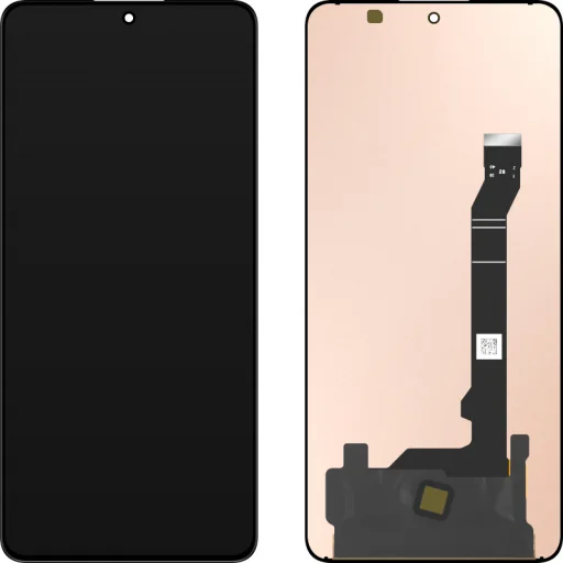 LCD kijelző modul MP Xiaomi Poco X7 Pro-hoz, keret nélkül, utángyártott, fekete - 1