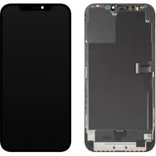 LCD Kijelző Modul MP az Apple iPhone 12 Pro Max-hoz, OLED Diagnosztikai Verzió, Utángyártott, Fekete, tok
