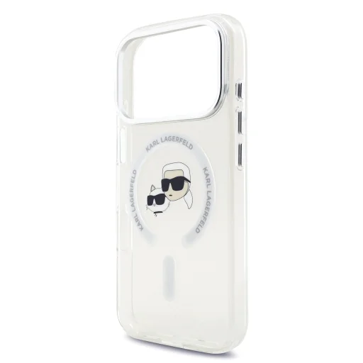 Karl Lagerfeld IML K&CH Heads Metal Frame MagSafe iPhone 17 Pro tok - 5