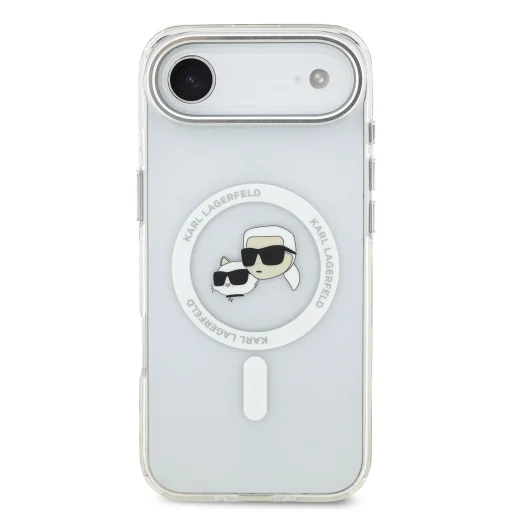 Karl Lagerfeld IML K&CH Heads Metal Frame MagSafe iPhone 17 Air tok - 3