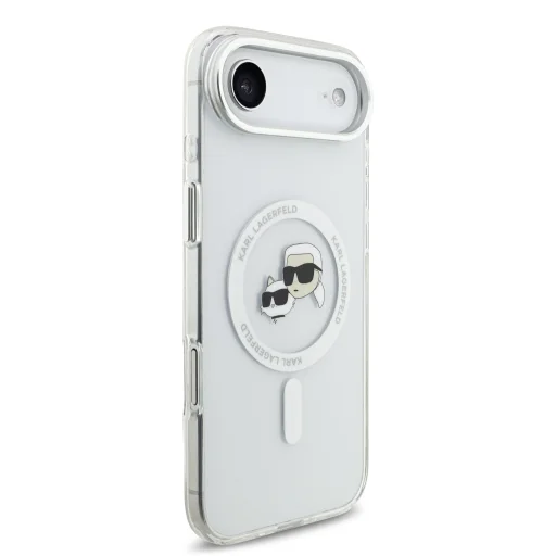 Karl Lagerfeld IML K&CH Heads Metal Frame MagSafe iPhone 17 Air tok - 4