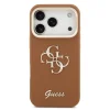 Guess PU Grained 4G Logo Stand Camera Frame tok iPhone 17 Pro Barna thumbnail