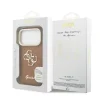 Guess PU Grained 4G Logo Stand Camera Frame tok iPhone 17 Pro Barna thumbnail