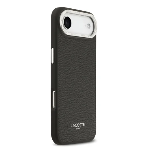 Lacoste PU Leather Champs Elysees MagSafe tok iPhone 17 Air készülékhez fekete - 4