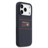  iPhone 17 Pro Max Haditengerészeti Kék Red Bull Szilikon Vízszintes Logós MagSafe tok - 4