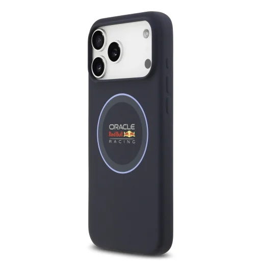 Red Bull Szilikon Kék Gyűrű MagSafe Tok iPhone 17 Pro Max Sötétkék tok - 2