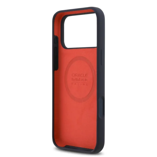Red Bull Szilikon Kék Gyűrű MagSafe Tok iPhone 17 Pro Max Sötétkék tok - 6