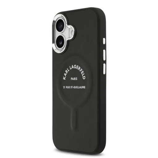  iPhone 17 Karl Lagerfeld PU RSG Logó MagSafe tok - 2