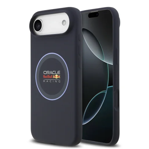  iPhone Air Sötétkék Red Bull Szilikon Kék Gyűrű MagSafe tok - 1