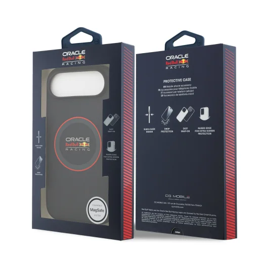 Red Bull Szilikon Piros Gyűrű MagSafe tok iPhone 17 Air-hez - 7