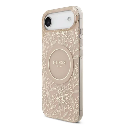 Guess IML Flowers Allover Strap MagSafe tok iPhone Air Pink tok - 2