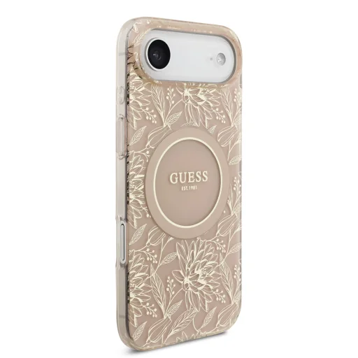 Guess IML Flowers Allover Strap MagSafe tok iPhone Air Pink tok - 3