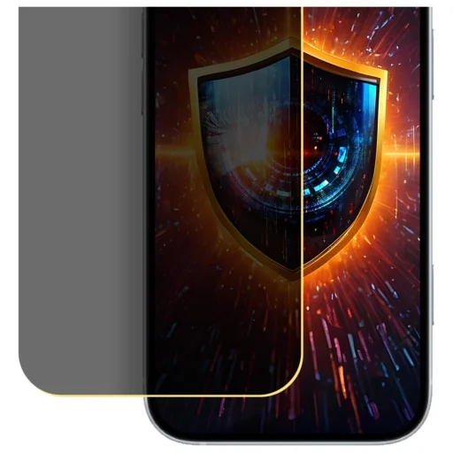 Apple iPhone 17 3MK Silky Matt Privacy üvegfólia - 7
