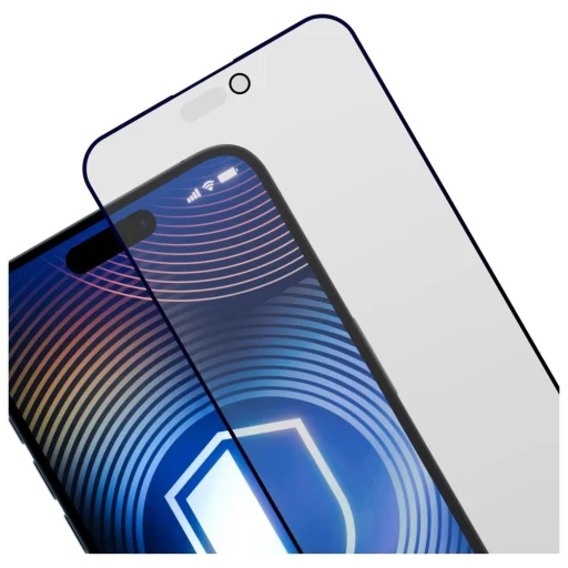 Apple iPhone 17 Pro privát üvegfólia 3MK HardGlass Matt Max Privacy - 3