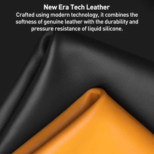 iPhone 17 Pro fekete bőrtok MagSafe kompatibilitással Alphajack QTech Series kameralencse védővel - 11