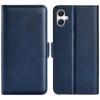 Samsung Galaxy A07 sötétkék, kétoldali mágneses záras fliptok Alphajack thumbnail