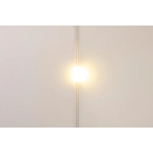 HOME KKF600D10M LED-es sziporkázó fényfüggöny, 600 db melegfehér DOT LED, átlátszó vezeték, 10 méter, hálózati adapter, kül- és beltéri kivitel - 3