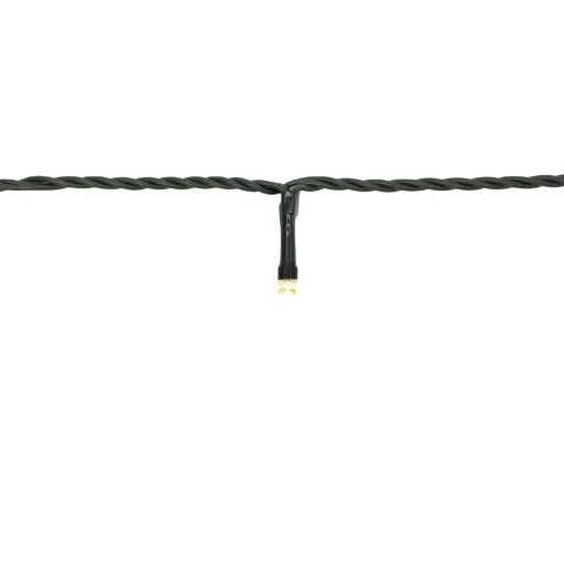 Home LED248WW LED fényfüzér, 240db melegfehér LED, 23,9m hosszúságú, 8 program időzítővel, zöld vezeték, adapteres tápellátás, kül- és beltéri kivitel - 4