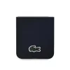 Lacoste Iconic Petit Pique Woven Logo MagSafe fliptok Samsung Galaxy Z Flip 6/7 FE Black thumbnail