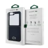 Lacoste Iconic Petit Pique Woven Logo MagSafe fliptok Samsung Galaxy Z Flip 6/7 FE Black thumbnail