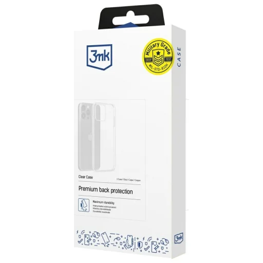 Samsung Galaxy S25 FE tok 3MK Clear Case - 6