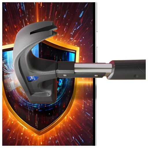 Samsung Galaxy S25 FE privát üvegfólia 3MK Silky Matt Privacy - 3