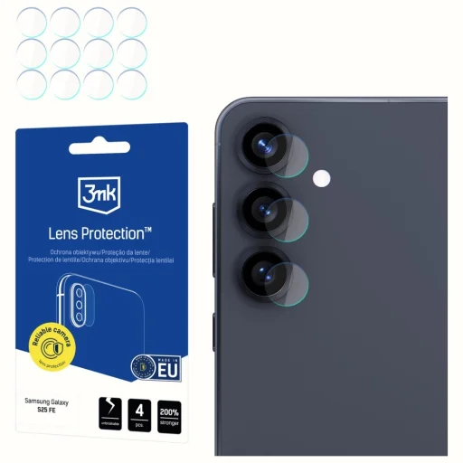 Samsung Galaxy S25 FE 3MK Lens Protect kamera lencsevédő üvegfólia - 1