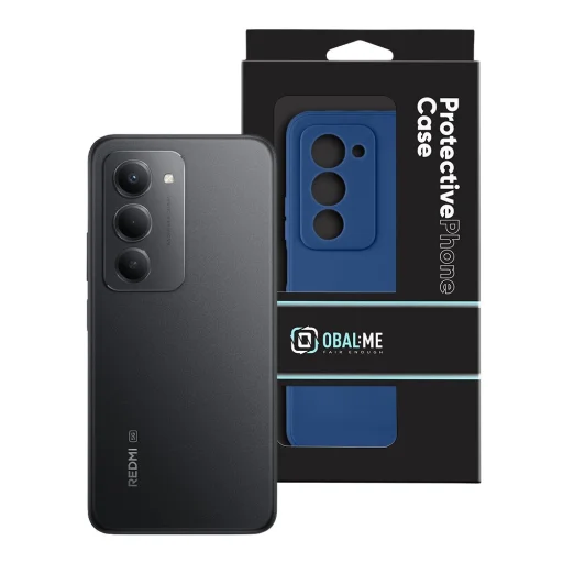 OBAL:ME Matt TPU tok Xiaomi Redmi 15 4G/5G Sötétkék tok - 3