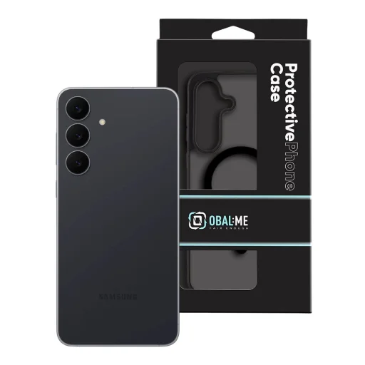 OBAL:ME MagNetix Outline Samsung Galaxy S25 FE Black tok - 3