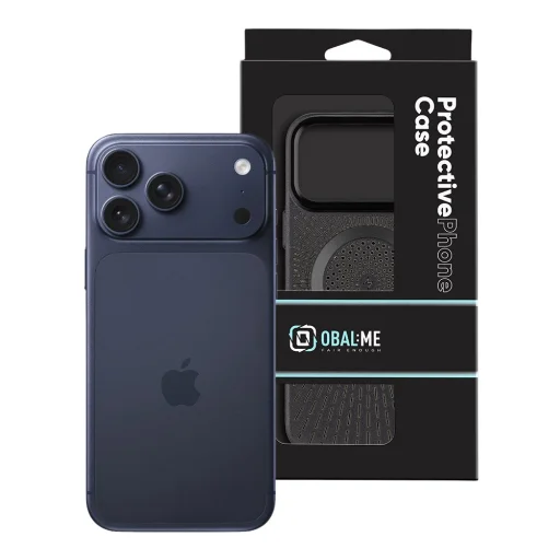 OBAL:ME MagNetix Float Fliptok Apple iPhone 17 Pro Max Fekete Tok - 3