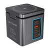 Blitzwolf BW-i113 GaN hálózati töltő, USB-A, 3xUSB-C, 105W